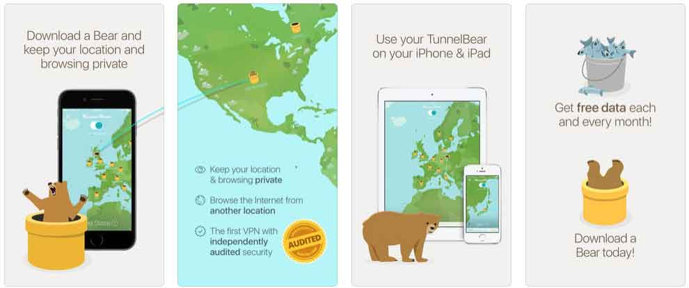 Download Tunnelbear for iphone latest version 