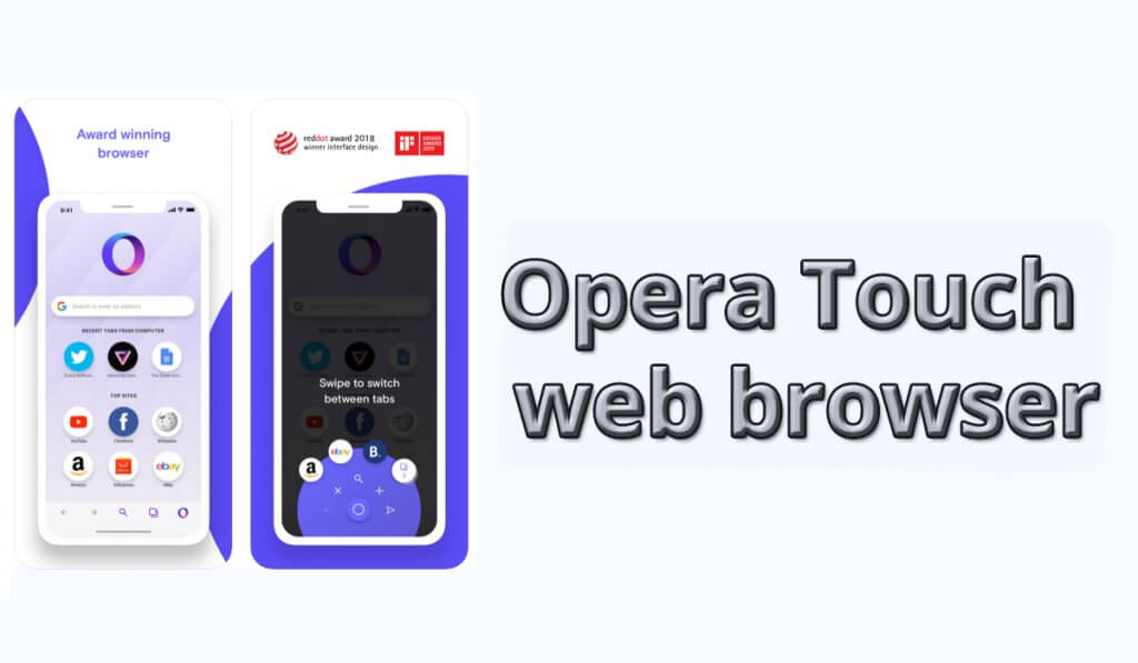opera touch for window